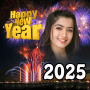 icon Happy New Year Photo Frame