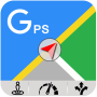 icon Gps Navigation(GPS-routezoeker Kaarten Navigeren)