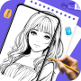 icon AR Drawing Sketch Paint App (AR-tekenen Schetsen Verf-app)