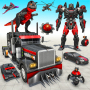 icon Police Truck Robot Car Game 3D (Politiewagen Robotautospel 3D)