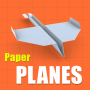 icon Origami Airplanes(Origami vliegende lucht maken)