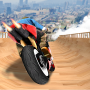 icon Impossible Mega ramp moto bike Rider: Superhero 3D(Mega Ramp Bike Stunts Games 3D)