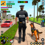 icon Police Dog Crime Chase Game(Politiehond Misdaad Achtervolgingsspel)