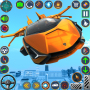 icon Flying Taxi Robot Game(Flying Car Game)