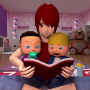 icon Twin Baby Mother Simulator 3D (Twin Baby Moeder Simulator 3D
)