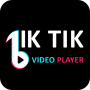 icon Tik Tik Video Player(Tok Tok-videospeler - Indiase Tik Tik Videostatus)