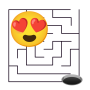 icon Maze Games(Emoji Maze Games - Uitdagende Maze Puzzle)