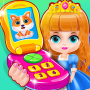 icon Princess toy phone call game (Princess speelgoedtelefoontje spel)