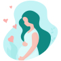 icon Pregnancy Tracker(Zwangerschapsapp - Perioderegistratie)
