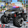 icon Police Monster Truck Chase(Police Monster Truck Car Games)