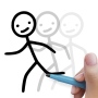 icon Stickman: draw animation maker (Stickman: teken animatiemaker)