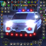icon Advance Police 3D Parking Game(Politieauto Rijdende autogame 3D)