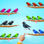 icon Bird Sort(Bird Sorteer Kleur Puzzel Games)