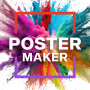 icon Poster Maker(Flyer, poster en grafisch ontwerp)