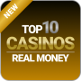 icon TOP 10 ONLINE CASINOS - REAL MONEY MOBILE CASINOS (Torenaanval TOP 10 ONLINE CASINO'S - ECHT GELD MOBIELE CASINO'S Babyolifant
)