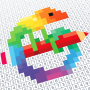 icon Pixel Art - color by number (Pixel Art - kleur op aantal)