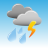 icon Thunderstorm Warning(Onweer - weerswaarschuwingen) 1.0.38
