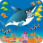 icon Shark Jouney(Shark Journey: Hungry Big Fish Eat Small and grow) 1.7