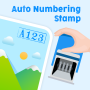 icon Auto Numbering Stamp(Automatische nummering Sequence Stamp)
