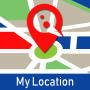 icon My GPS Location: GPS Maps, Sav (Mijn GPS Locatie: GPS Maps, Sav)