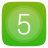 icon UI5.0 Theme GO Launcher EX(GO Launcher EX UI5.0-thema) 2.08