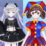 icon Anime Dress up Doll Games(Chibi-poppen - Anime Dress Up)