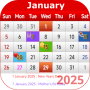 icon Philippines Calendar 2025 (Filipijnen Kalender 2025)