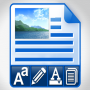 icon Cool Notepad with Colourful Notes & Fancy Fonts Memo(Kladblok Rich Text Notes Editor)