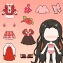 icon com.dressup.avatar.vlinder.doll.gacha(Vlinder Gacha Dressup voor kinderen)