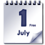 icon Everyday Business Calendar Free(Dagelijkse zakelijke agenda)