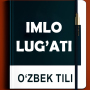icon Imlo lug(Oezbeeks spellingwoordenboek)