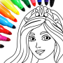 icon Princess coloring game(Princess Coloring Game)