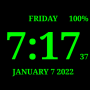 icon Digital Clock Live Wallpaper-7 (Digitale klok Live achtergrond-7)