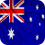 icon Magic Flag: Australian(Vlag van Australische achtergronden)