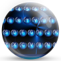icon Keyboard Theme Spheres Blue(Toetsenbordthemas Blauw)