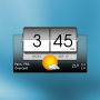 icon 3D Flip Clock & Weather (3D Flip Clock Weather)
