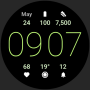 icon Simple Digital Watch Face (Eenvoudige digitale wijzerplaat)