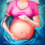icon Mother Surgery Operate: Offline Free Doctor Games(Moederchirurgie Dokterspellen Babyverzorgingsspel)