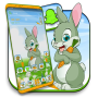 icon Cute Rabbit Theme (Cute Rabbit Theme
)
