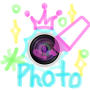 icon Photo Marker(Photo paint:Highlighter)