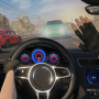 icon Racing in car 2018City traffic racer driving(Traffic Racing en Driving Sim)