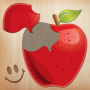 icon Puzzle for kids - learn food ()