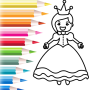 icon Coloring Book(Princess Kleurplaat
)