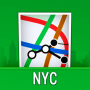 icon MyMaps(NYC Subway Map MTA Bus Maps)
