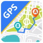 icon Maps Gps(Gps-navigatiekaarten routebeschrijving)
