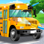 icon School Bus Car Wash(Schoolbus Autowasstraat)