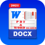 icon Docx Reader(Word Office Lite - Word Document- en pdf-lezer 2021
)