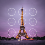 icon Eiffel Tower Pin Lock Screen(Eiffeltoren Pinvergrendelingsscherm)