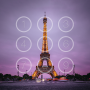 icon Eiffel Tower Pin Lock Screen (Eiffeltoren Pinvergrendelingsscherm)