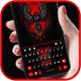 icon Red Fire Eagle(Red Fire Eagle toetsen bord achtergrond
)
